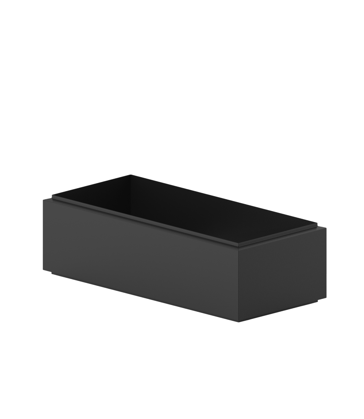 Planter extension obsidian  100x45 h33