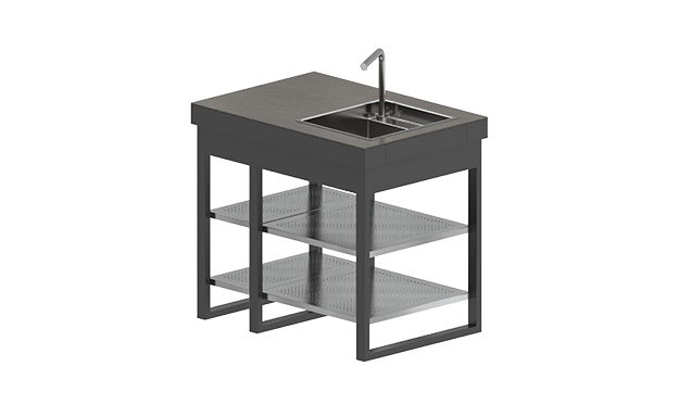 Modulo lavello Yòza FEY 450 ST | 700+300