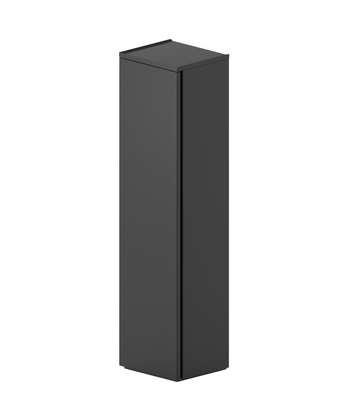 Single column cabinet obsidian 50x45 h200