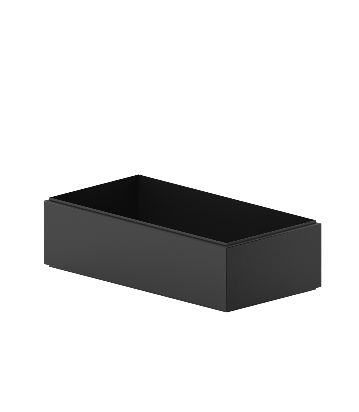 Garden chest extension obsidian 150x78 h45