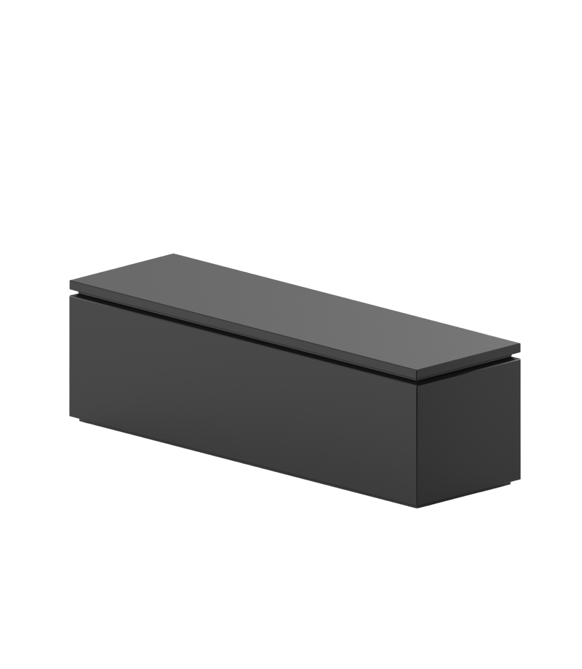 Garden Chest obsidian 150x45 h45