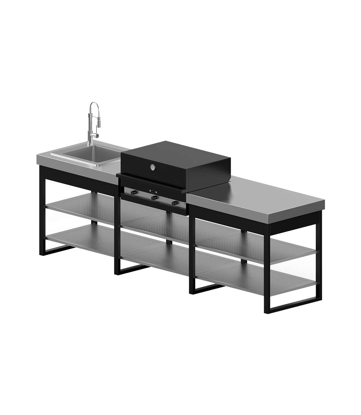 Fògher - The outdoor kitchen | FKC 011 Kitchen configuration