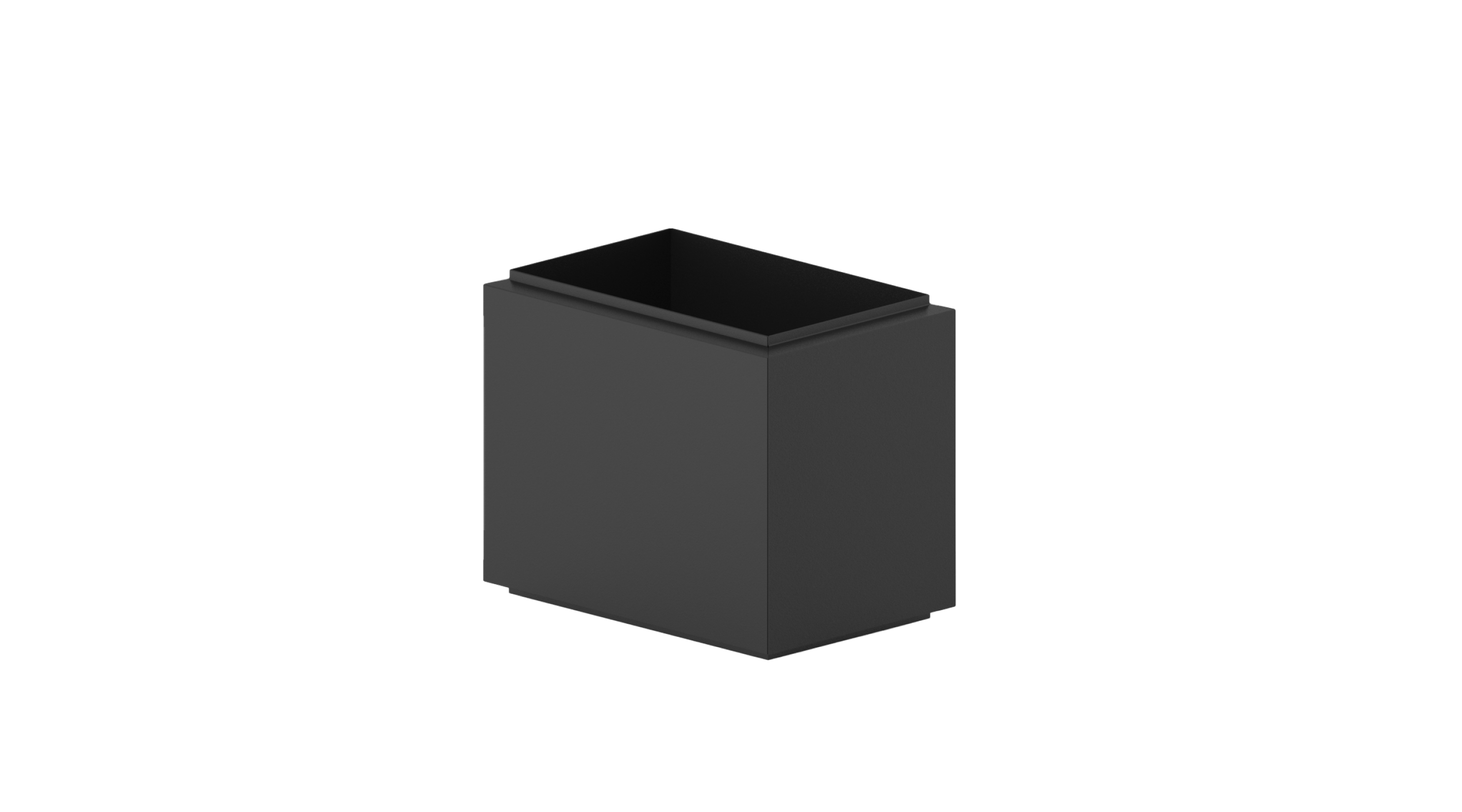 Planter extension obsidian  50x33 h45