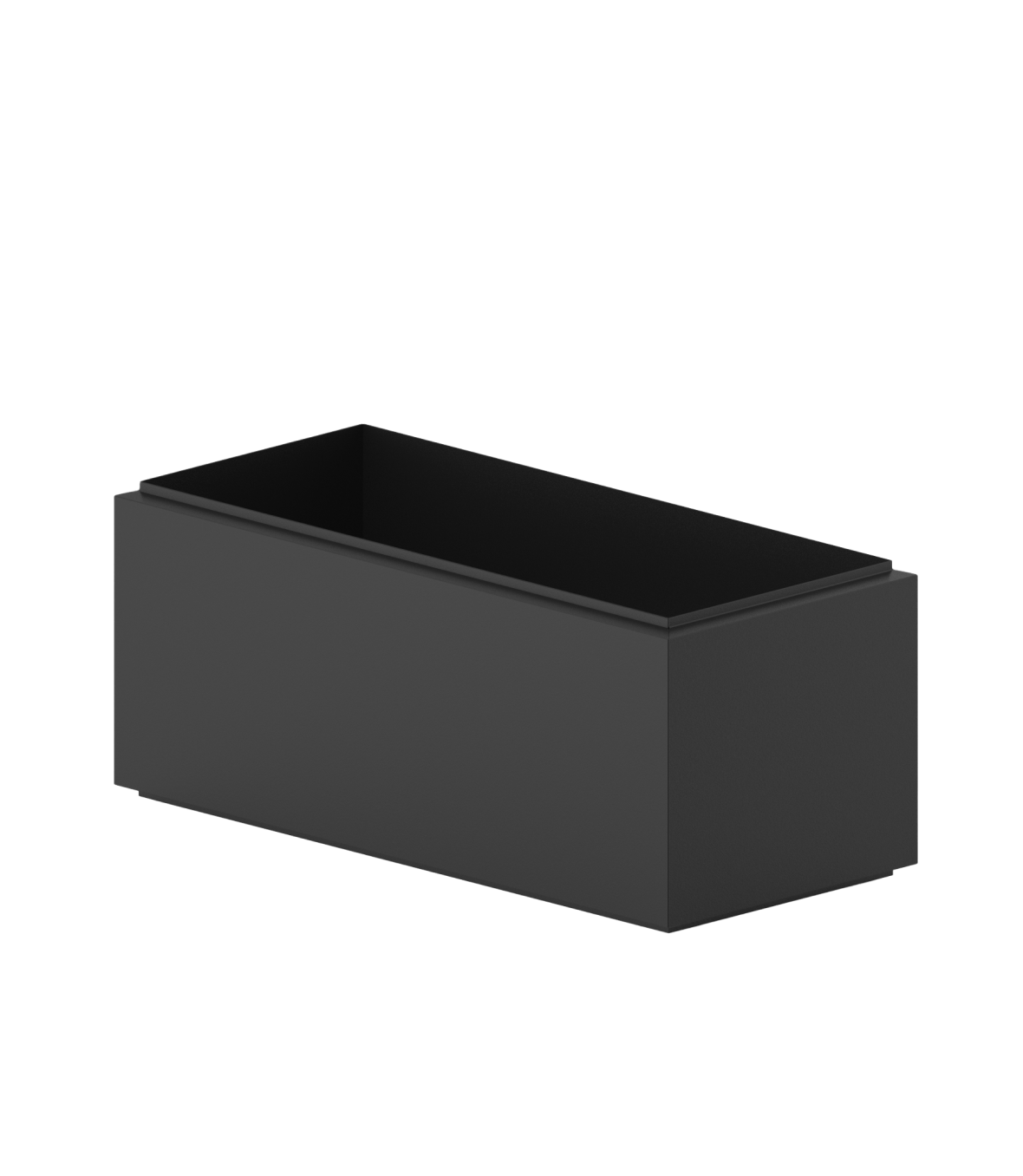 Planter extension obsidian  100x45 h45